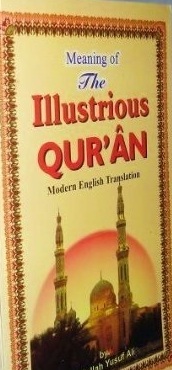 Meaning of The Illustrious Quran Modern English