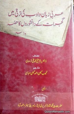 Arabi Zaban o Adab Ki Taraqqi Mein Gujarat Ke Danishwaron Ka Hissa