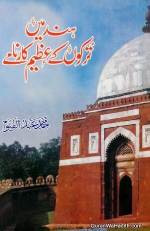 Hind Mein Turkon Ke Azeem Karname, ہند میں ترکوں کے عظیم کارنامے
