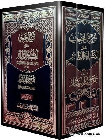 Sarah Al Hamwi Ala Al Ashbah Wan Nazair, 3 Vols, شرح الحموی علی الاشباہ و النظائر