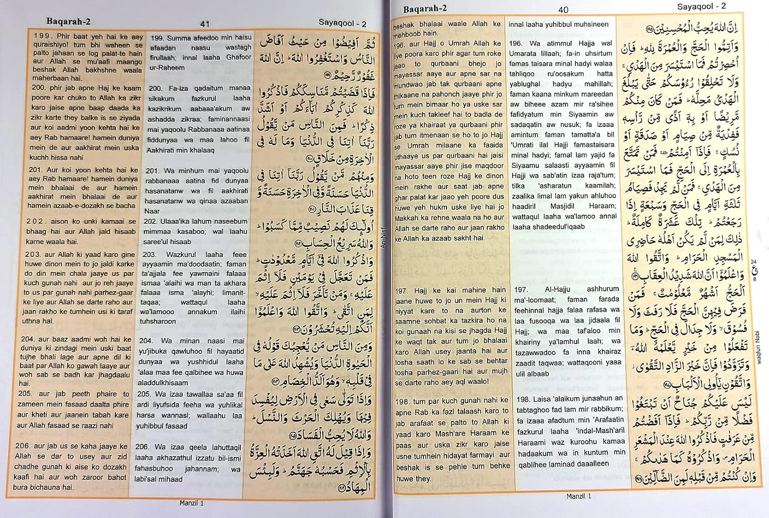 The Holy Quran Based on Kanzul Iman | Arabic And Roman Urdu - Image 2